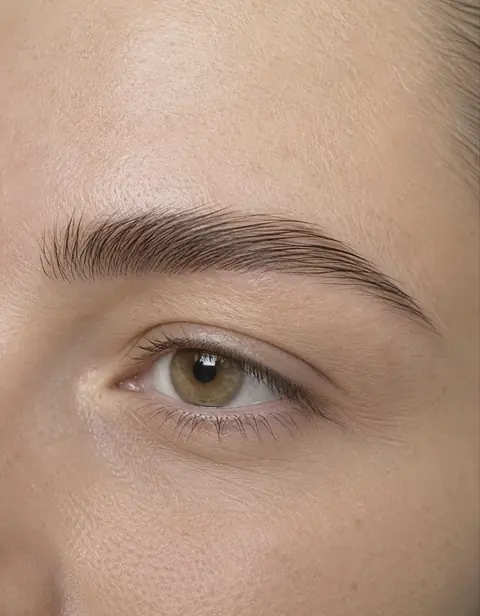 Wax brow correction in Batumi — example 2