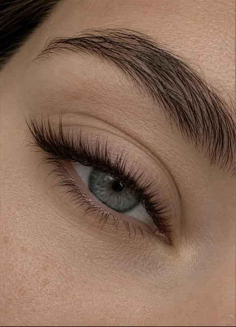 Eyelash extensions with a fox-eye curl, Batumi — 8