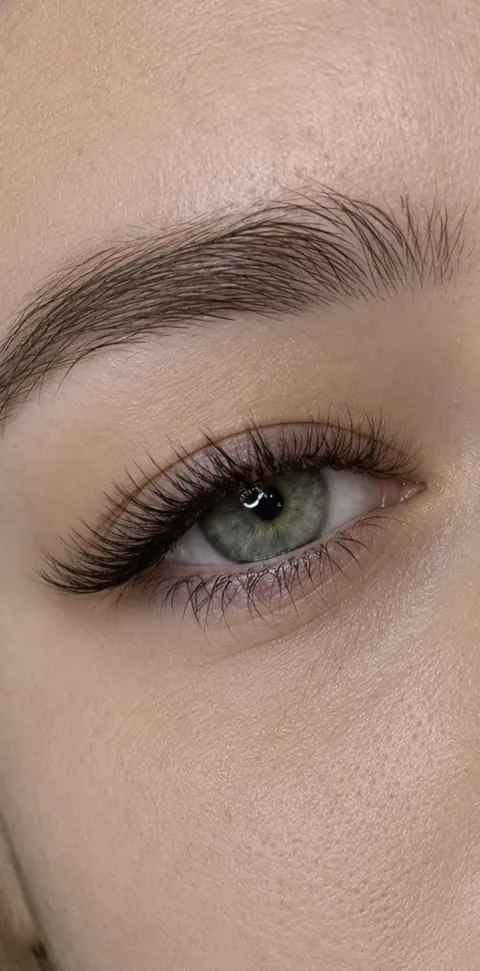 Eyelash extensions 9 — work by Darya, Batumi