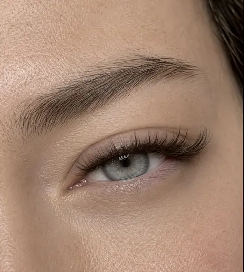 Eyelash extensions with a fox-eye curl, Batumi — 12