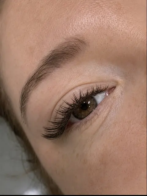Eyelash extensions 13 — work by Darya, Batumi