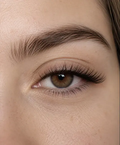 Eyelash extensions with a fox-eye curl, Batumi — 20