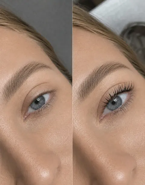 Lash lift with tinting in Batumi — photo 4