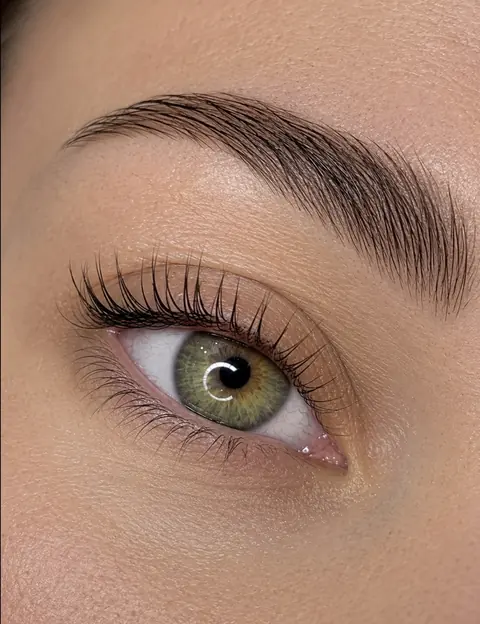 Lash lamination 5 — before and after, Batumi