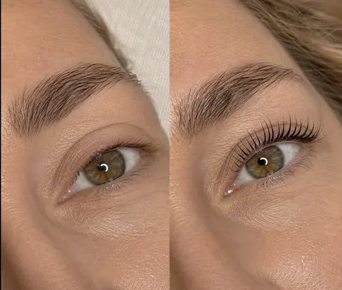 Lash lift with tinting in Batumi — photo 8
